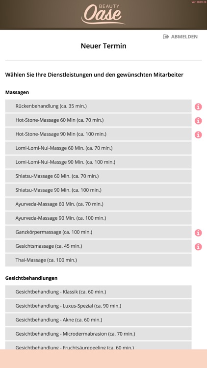 Beauty Oase Terminbuch.de