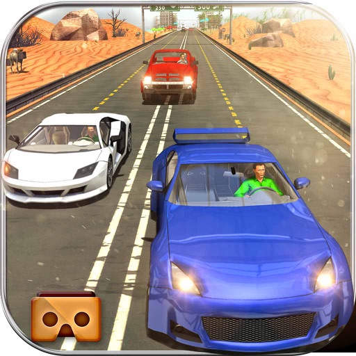 VR Highway Racing in Car Driver icon