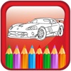 Draw Car Coloring Book Games For Children