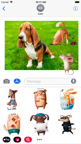 Game screenshot Funny Cute Animals - Emojis apk