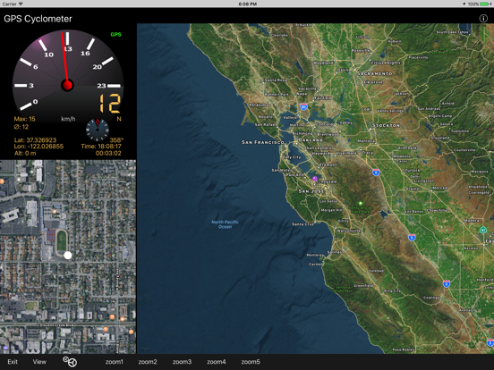 Screenshot #4 pour GPS Cyclometer