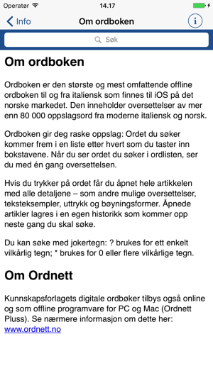 Ordnett - Italian Blue Dictionary(圖5)-速報App