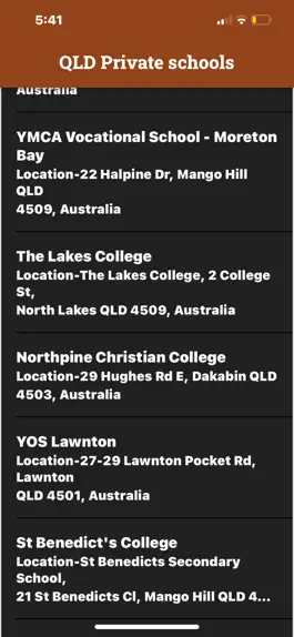 Game screenshot Queensland Schools Directory mod apk