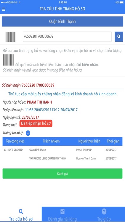 Dịch Vụ Công TP.HCM
