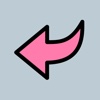 Pink Arrow Stickers