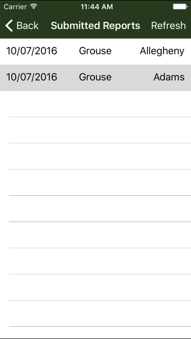 Grouse Woodcock Survey Screenshot