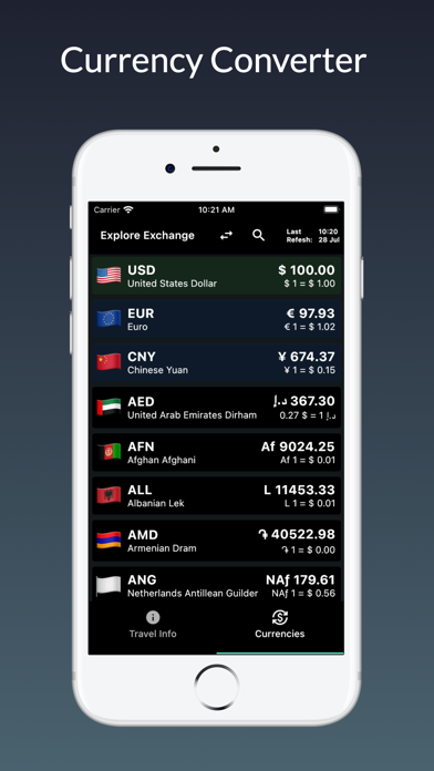 Ex Rates - Explore Exchange Screenshot