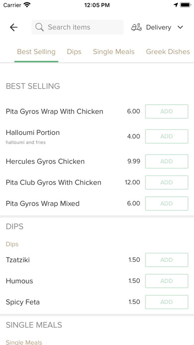 Yamas Deli Screenshot