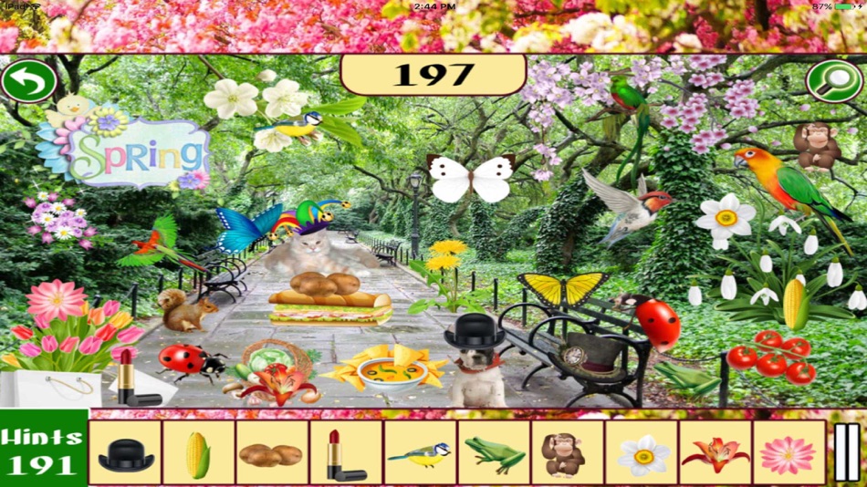 #3. Hidden Objects: Spring Time Central Park New York (iOS) Podle: Krunal Bhavsar