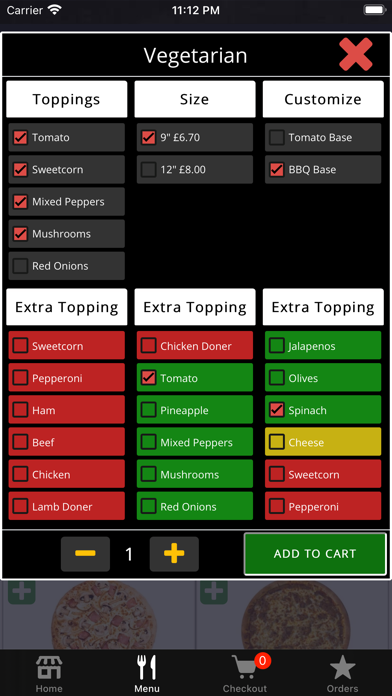 Rominos Kebab Pizza Screenshot