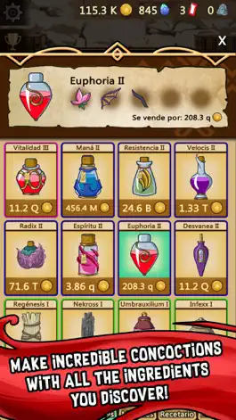 Game screenshot Alchemy Clicker - Potion Maker apk
