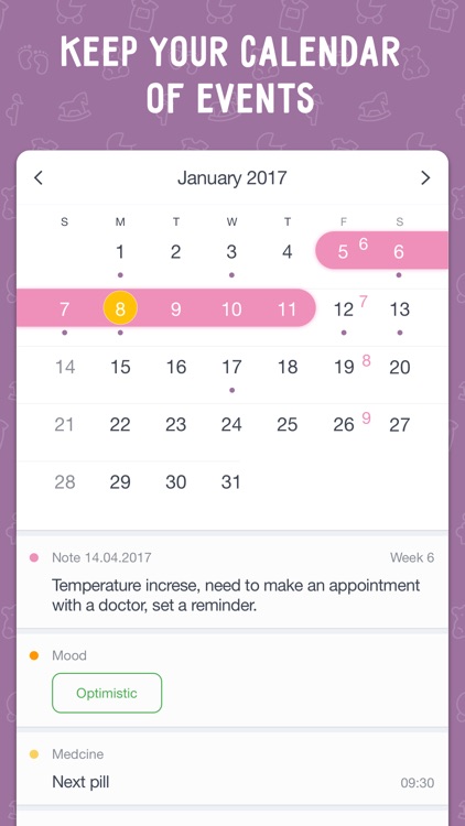 Pregnancy app : due date countdown tracker screenshot-4