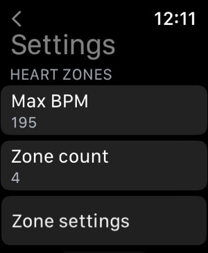 ‎Heart Zones Workout Screenshot