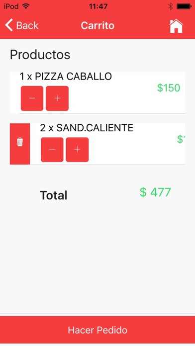 Pizza Riing Montevideo Screenshot