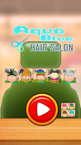 Game screenshot Child game / Cut light blue hair mod apk