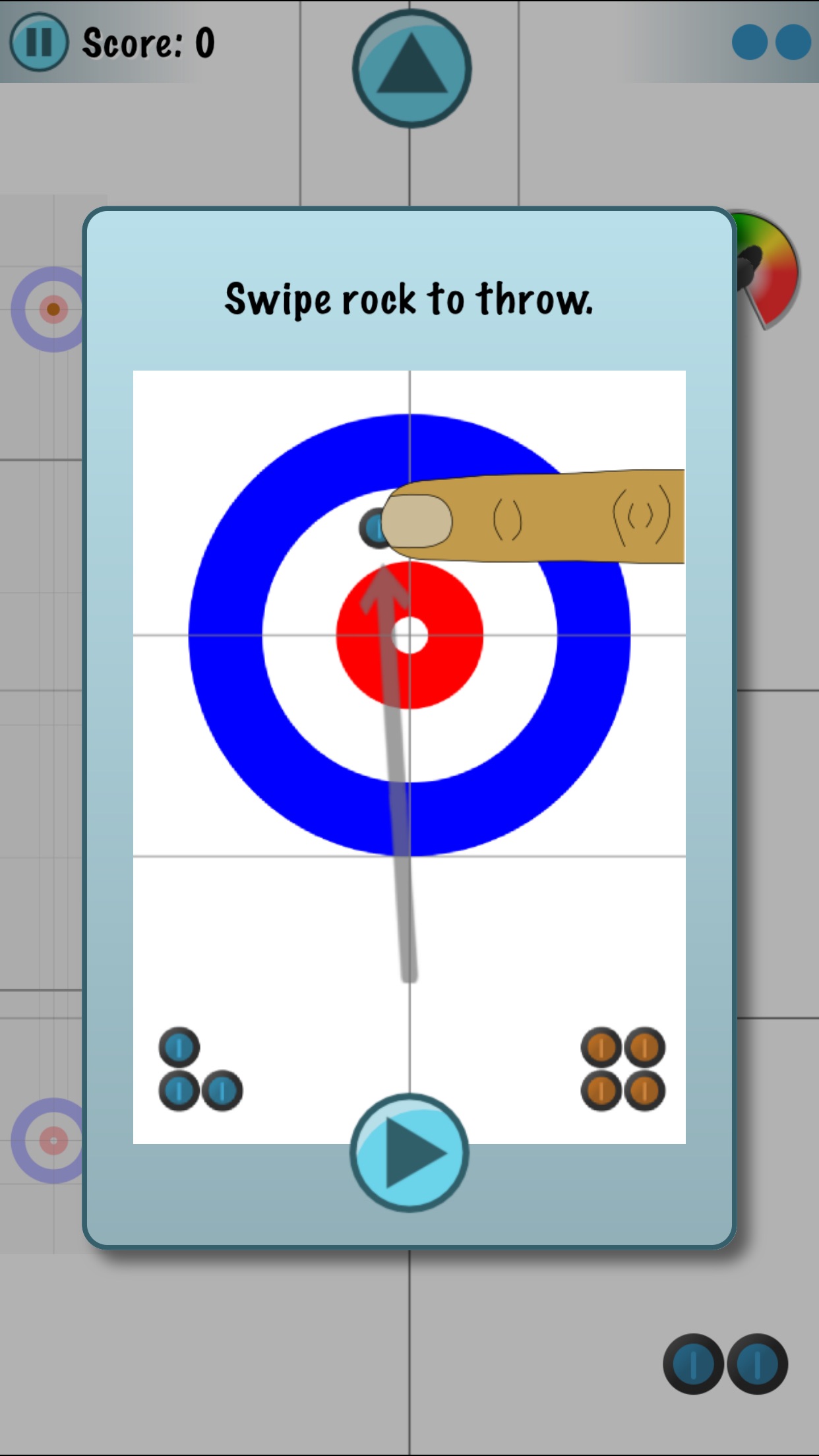 Screenshot do app The Last Rock Curling