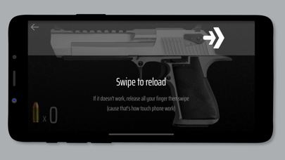 Screenshot #2 pour Gun Simulator - Shake to shoot