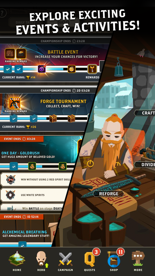 #6. Questland: Turn Based RPG (iOS) By: Gamesture Sp. z o.o.