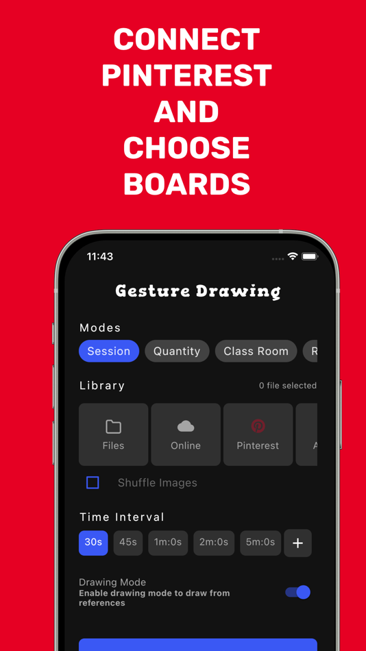 #1. Gesture Drawing App (iOS) Podle: Avinash Kumawat