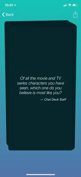 Game screenshot Chat Deck - Chat Topics hack