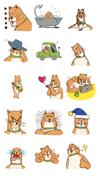 Cute Ginger Cat - Funny Animal Stickers!