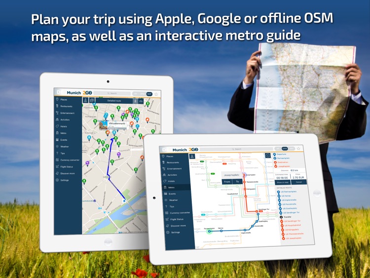 Munich Travel Guide & offline city map screenshot-3