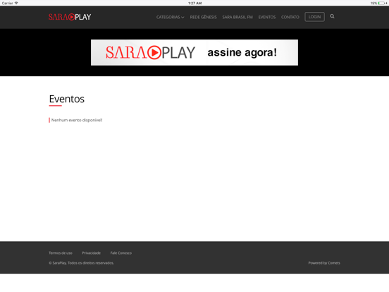 Sara Play iPad screenshot 3 - Entertainment app