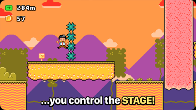Stagehand: A Reverse Platformer Screenshot