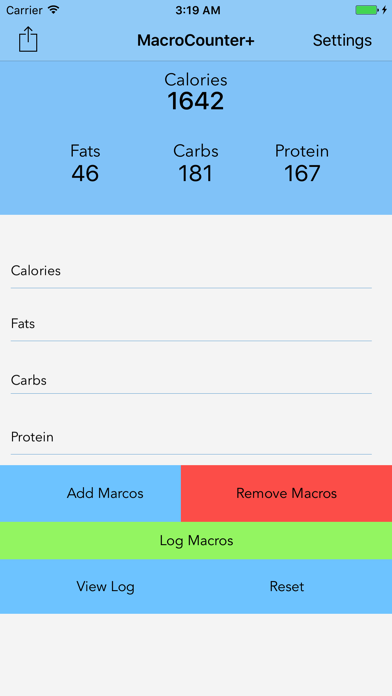 MacroCounter+ (Calorie Calculator & Daily Log)のおすすめ画像4