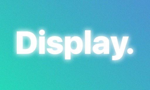 Display. app icon