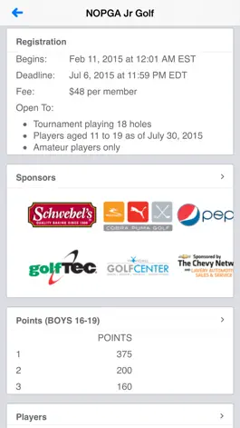 Game screenshot Northern Ohio PGA Junior Golf apk
