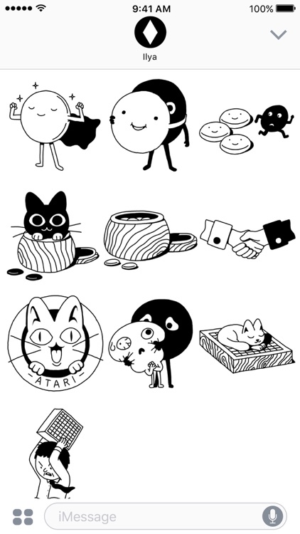 Go Game – Stickers