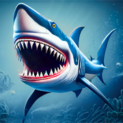 巨齿鲨 鲨鱼 鱼 攻击