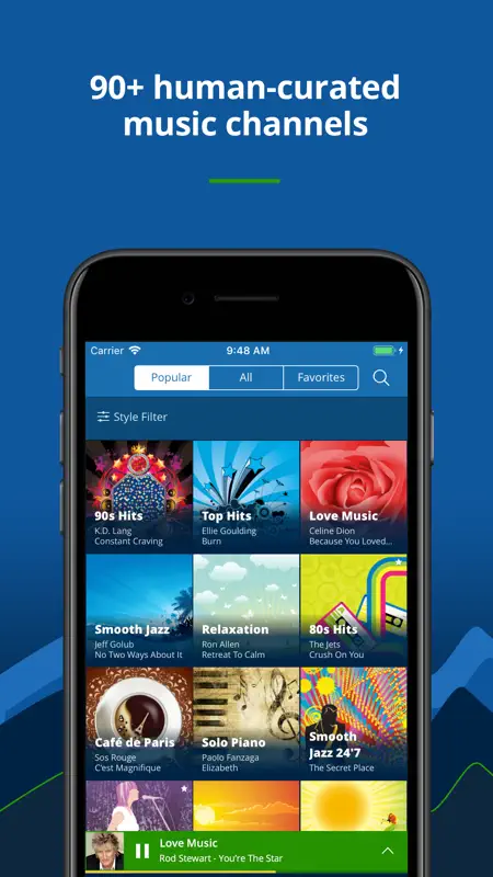 RadioTunes - Curated Music screenshot 1 of 6