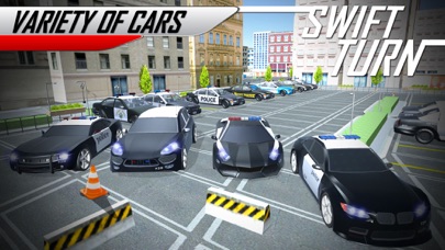 スリラー車ドリフトドライブドバイ警察シム3Dのおすすめ画像5