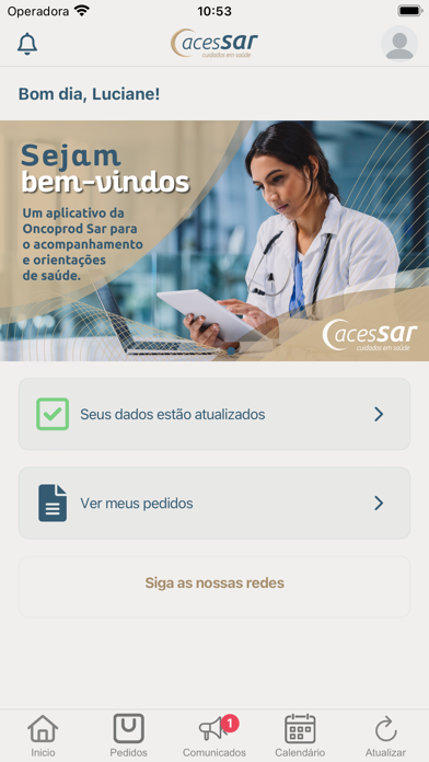 AcesSar Cuidados em Saúde Screenshot
