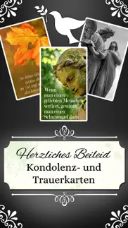 trauerkarten beileidskarten kondolenzkarten trauer iphone bildschirmfoto 1