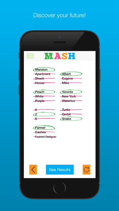 MASH Touch Screenshot