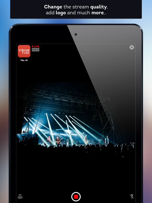 Screenshot #6 pour StreamTube Lite - Live Broadcast for YouTube & FB