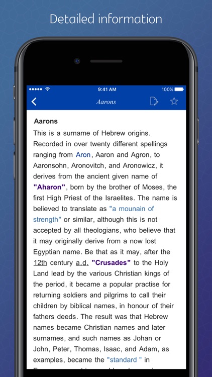 Surname Dictionary: origin, meaning and history