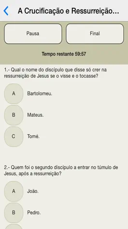 Game screenshot O jogo de perguntas bíblia hack