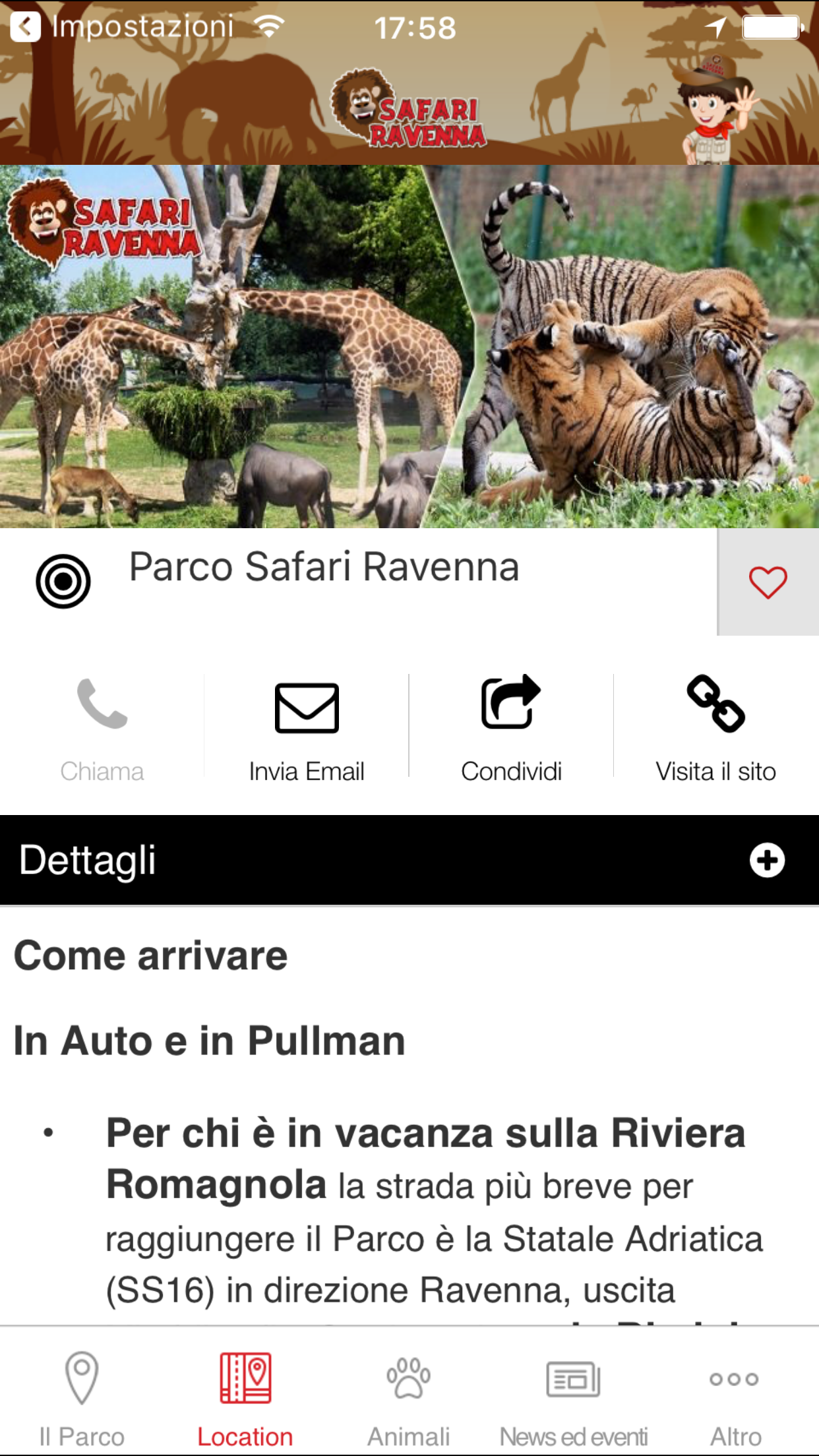 Parco Safari Ravenna