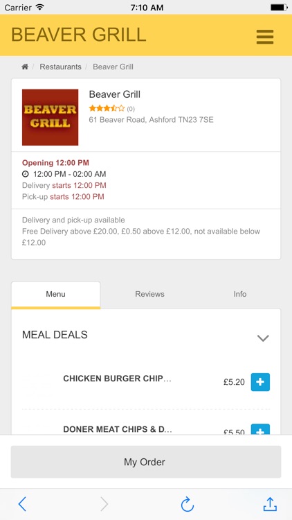 Beaver Grill screenshot-3