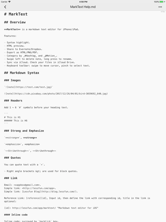 Screenshot #4 pour MarkText - Markdown Editor