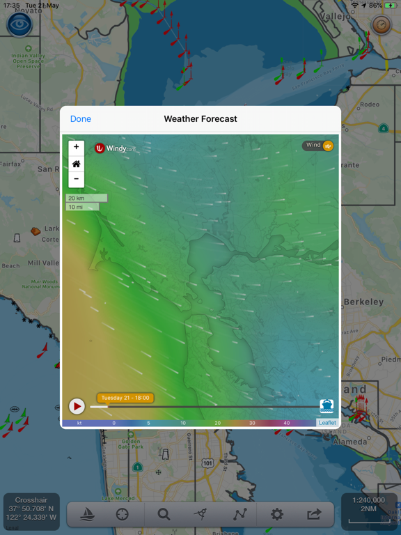 SeaNav US iPad screenshot 8 - Navigation app