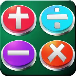 Elementary Math Quiz - Learning Games For Kids app icon