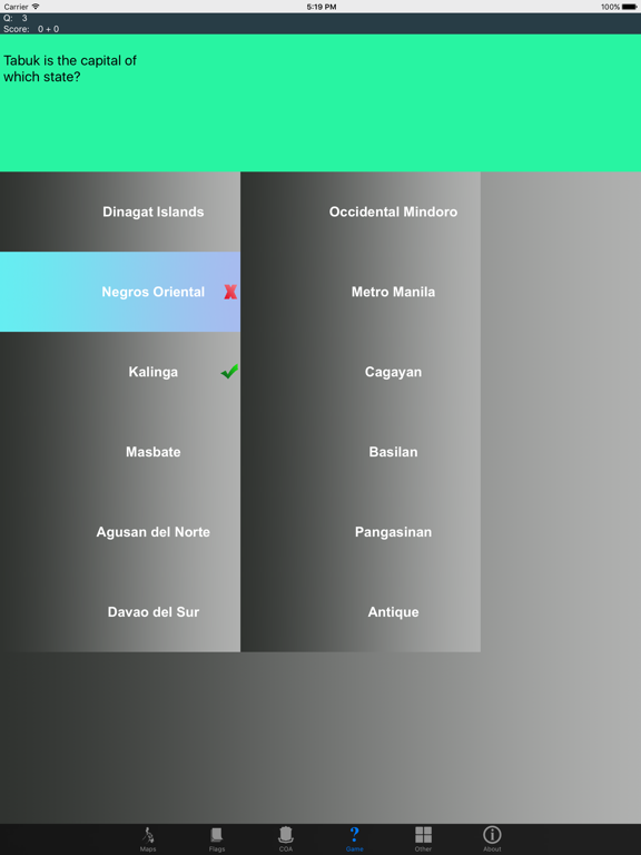 Screenshot #6 pour Philippines Province Maps and Capitals