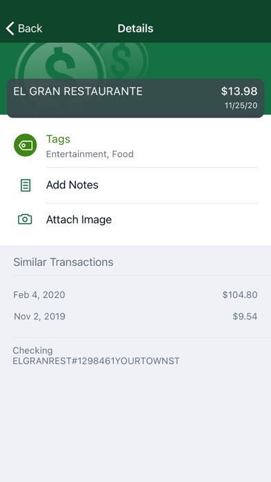 Peoples Bank of Greensboro Screenshot