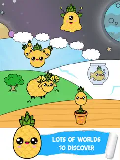 Pineapple Evolution Food Clicker iPad image 1