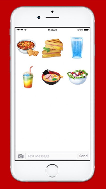 Lets Go To Lunch Food Sticker Pack screenshot-4